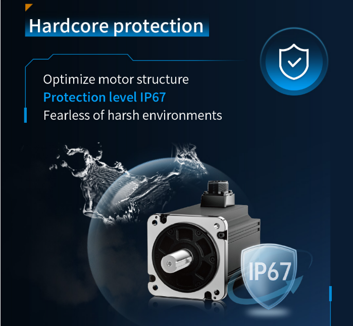 MS6S series 130 flange servo motor