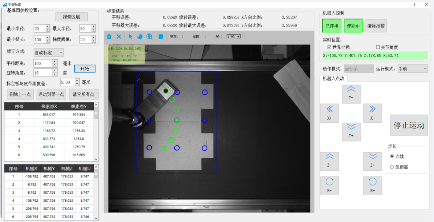 Highly integrated calibration algorithm for faster operation